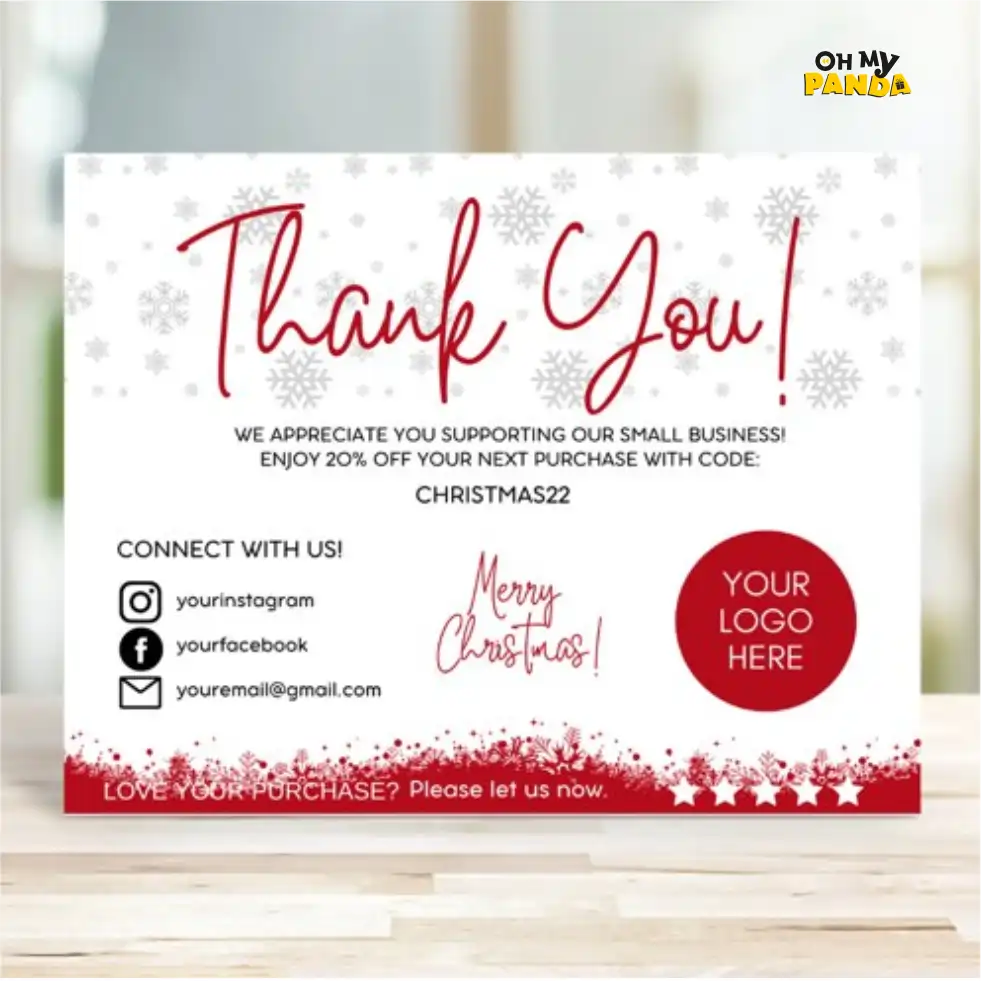 Business & Thankyou Card