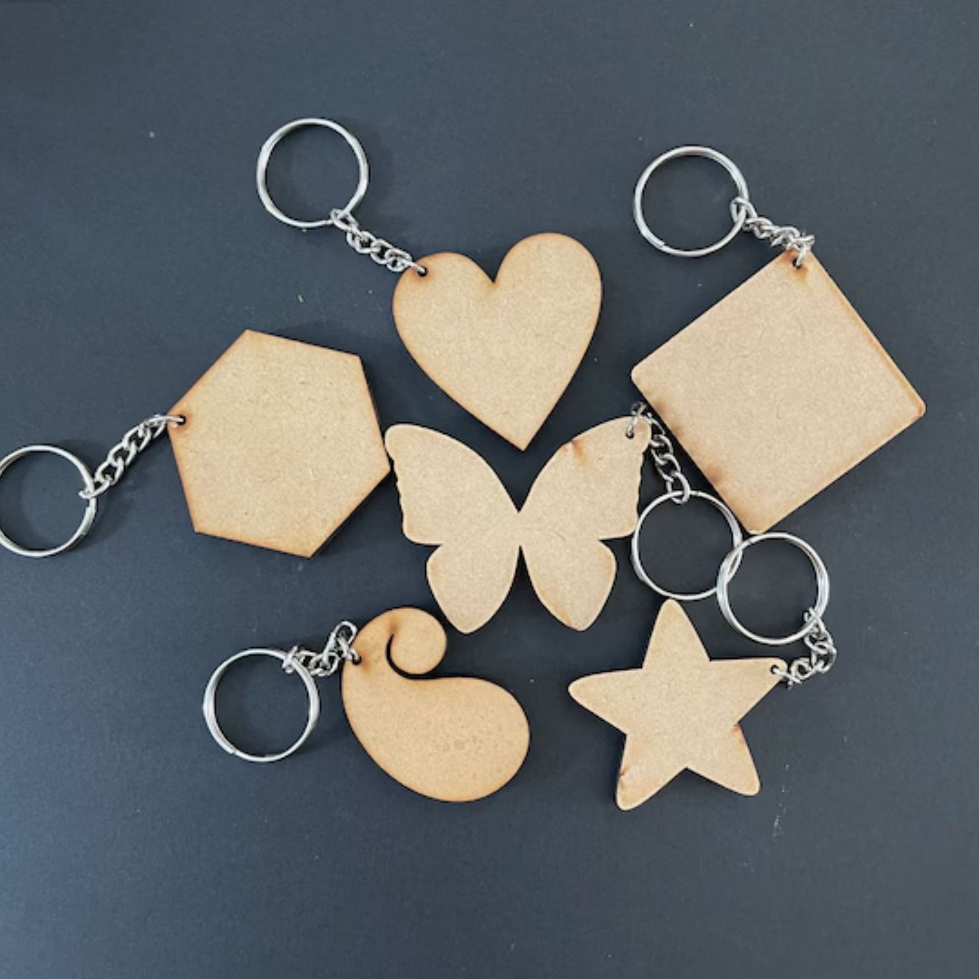 Mdf Keychains